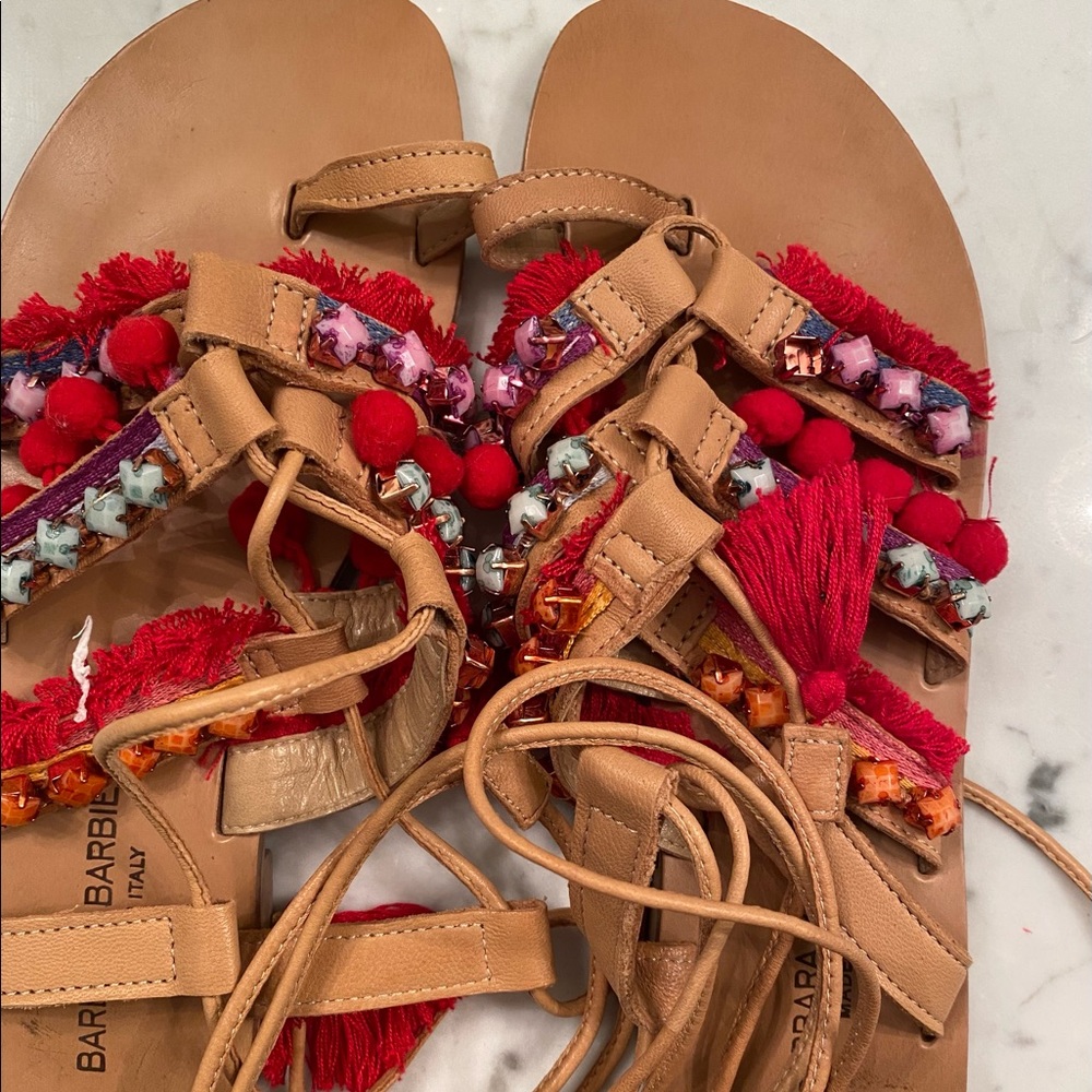 Bohemian Ankle tie Sandals